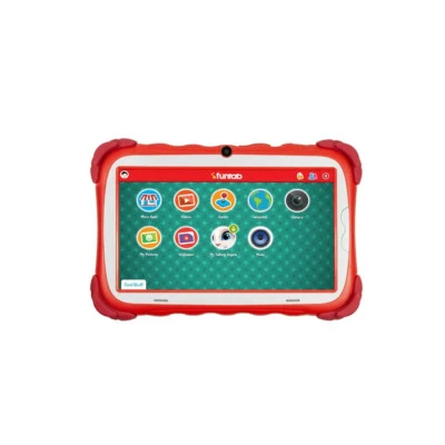 Ematic Funtab4 7" Kids Tablet with Android 8.1 Oreo (Red)- New - Image 1 of 4