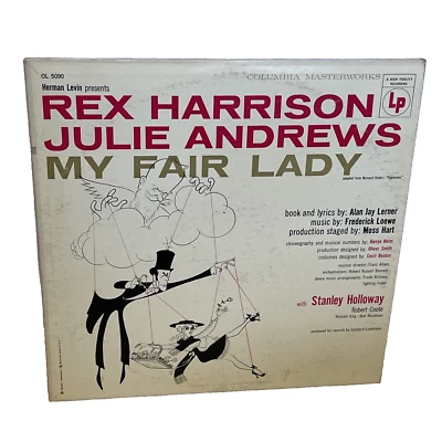 My Fair Lady (Vinyl, 1956) Columbia Masterworks OL 5090 VG LP Record Album - Image 1 of 4