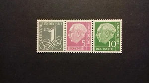BRD Zusammendruck W 18 y postfrisch (**) geprüft Schlegel (828) - Bild 1 von 2
