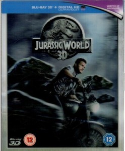Jurassic World (3D Blu-ray with lenticular card slipcase, 2015)
