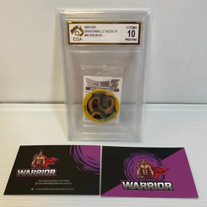 40/40 SHENRON CGA 10 Series 1 DBZ Dragon Ball Z SEALED tazo dizk - Picture 1 of 2