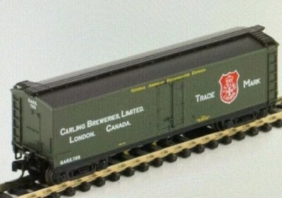 Refrigerador express Roundhouse #84618 H0 40 ft madera Carling #725 *NUEVO EN CAJA* excelente Foto 1 de 4