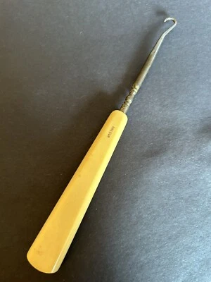Antique Button Hook Ivaleur Celluloid Handle - Image 1 of 3