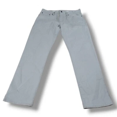 Gap Jeans Size 33 W33"xL32" Men GAP 1969 Straight Jeans Gray Denim Pants Stretch - Image 1 of 4