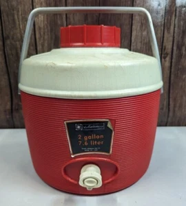 Vintage Rare Sears Ted Williams Two Gallon Jug Water Cooler  - Picture 1 of 5