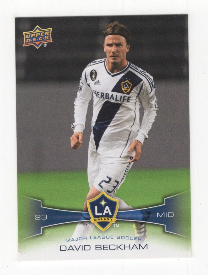 2012 UPPER DECK MLS SOCCER DAVID BECKHAM - LA GALAXY #61 - Image 1 of 1