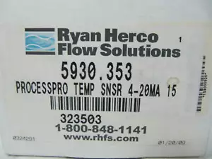 (NUEVO) Signet George Fischer +GF + 4-20 mA sensor de temperatura analógico 5930.353 32350 - Imagen 1 de 8