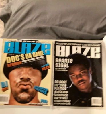 BLAZE Magazine  #4 March 1999 - Redman Silkk The Shocker Mad Skillz Hot Boy$  - Image 1 of 2