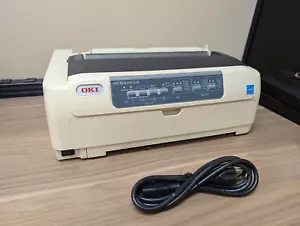Okidata Microline 620 Dot matrix Printer - Tested - USED - Picture 1 of 9