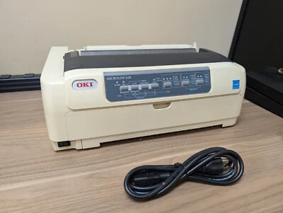 Okidata Microline 620 Dot matrix Printer - Tested - USED - Image 1 of 4
