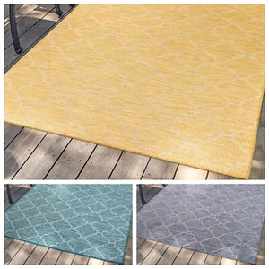 Teppich In-& Outdoor Meliert - Wetterfest Balkon Terrasse - Wohnzimmer Küche - Bild 1 von 18