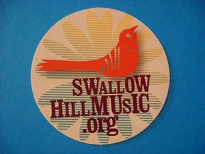 STICKER ~ SWALLOW HILL Music Organization ~ Concerts, Classes ~ Denver, COLORADO - Picture 1 of 2