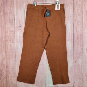 DKNY Womens Mid-Rise Straight Leg Cashmere Blend Sweatpants Sz XL Jogger NWT - Picture 1 of 9