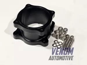Venom Automotive - 2JZ-GTE VVTI Bosch 74mm DBW Throttle Body Adaptor Extended - Bild 1 von 4
