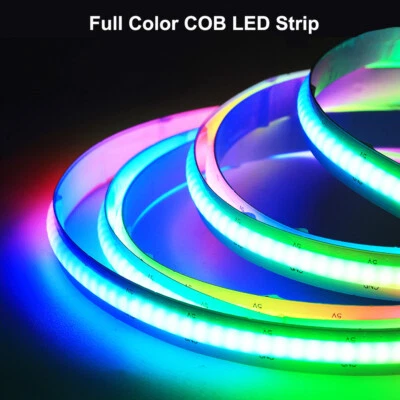 RGB COB Led Strip 5V SK6812 332LED/m Dream Color Light Magic Digital Addressable - Image 1 of 4