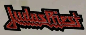 Judas Priest Logo Patch Sew On/ Iron On Heavy Metal Rock And Roll Band - Picture 1 of 3