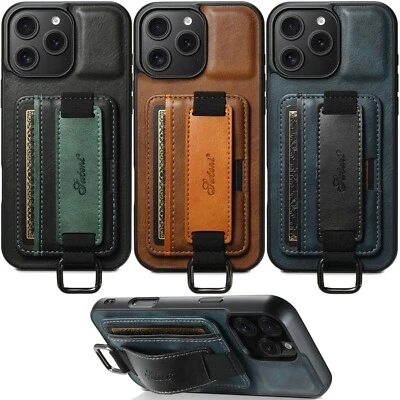 Card Holder For Google Pixel 9 Pro XL 8 7 6 Pro 8a 7a 6a Phone Back Case Cover - Image 1 of 4