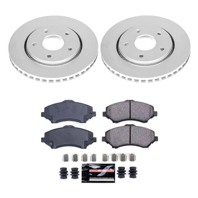 For Dodge Grand Caravan 08-16 Z23 Evolution Geomet Plain Front Brake Kit Foto 1 de 4