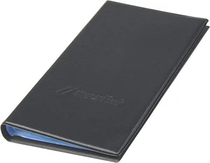 Business Card Holder Organizer - 120 Card Capacity - Leatherette - Picture 1 of 5
