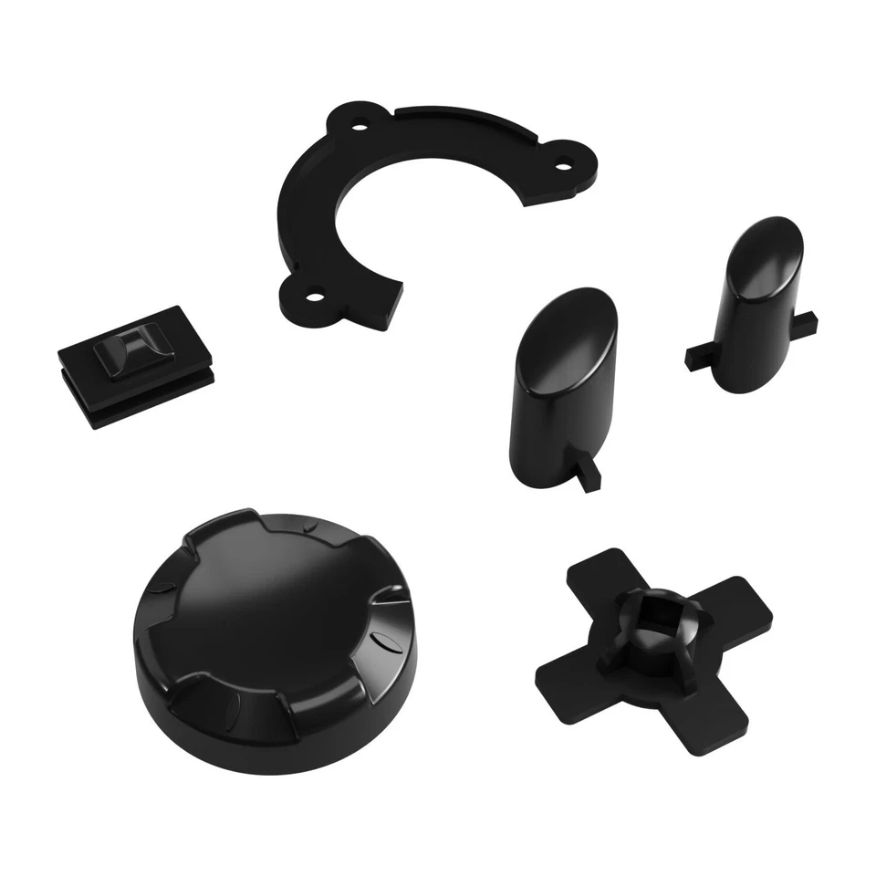 Sega Nomad Buttons Black RetroSix Replacement Keys Console Mod - Image 1 of 1