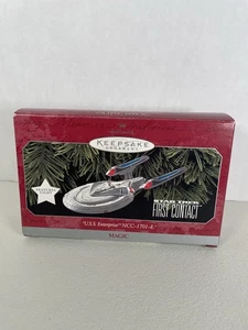 Hallmark 1998 Star Trek USS Enterprise NCC-1701-E First Contact Keepsake - Picture 1 of 10