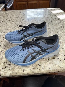 Asics Novablast Sheet Rock Herren Größe 10 Blau Sportliche Laufschuhe Turnschuhe - Bild 1 von 14