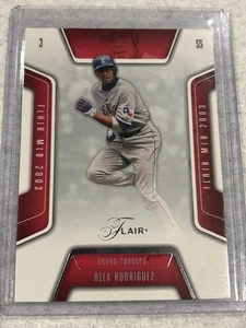 Flair #47 2003 Alex Rodriguez Rangers - Imagen 1 de 2