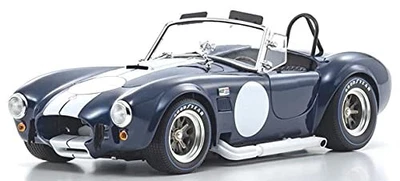 Kyosho Original 1/18 Shelby Cobra 427 S/C (blu scuro) Diecast Mini Car KS08048DB - Immagine 1 di 2