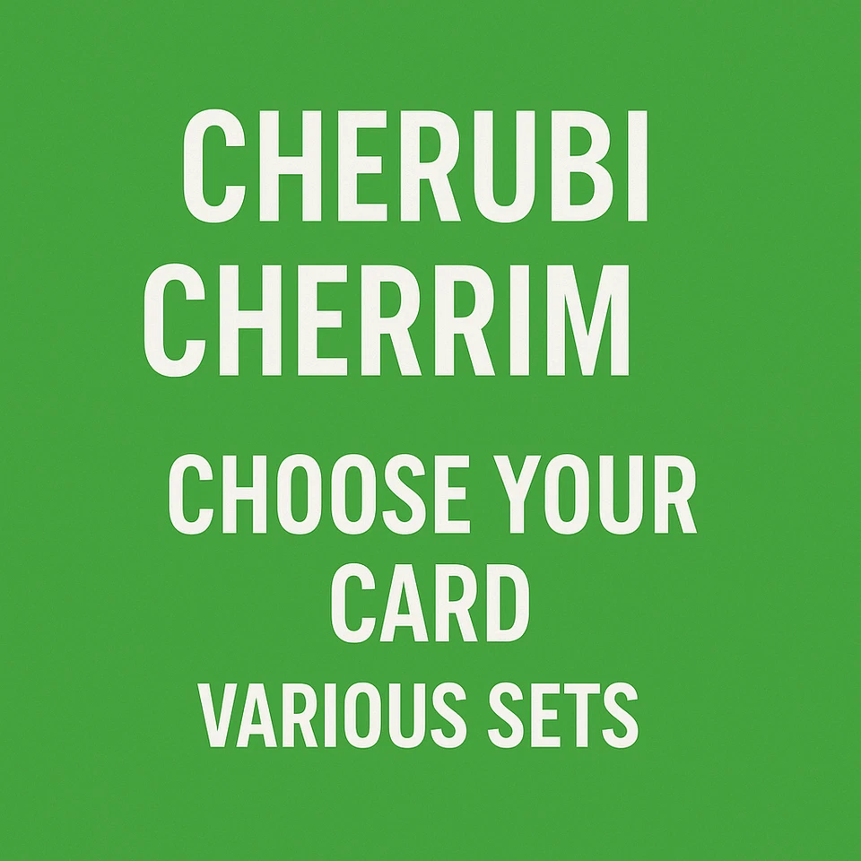 Pokemon TCG Cherubi  and Cherrim - Choose Card-Various Sets and Styles LP+ - Image 1 of 1
