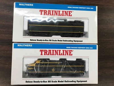 HO Scale Walthers 931-213 Erie Alco FA-1 Diesel Locomotive #729A and 732-b set - Image 1 of 3