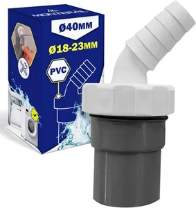 Conector de tubo de desecho para lavadora y lavavajillas con tubo de salida... - Imagen 1 de 2