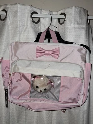 Bolso Mensajero y Mochila Convertible Kawaii Bear Nuevo Foto 1 de 3