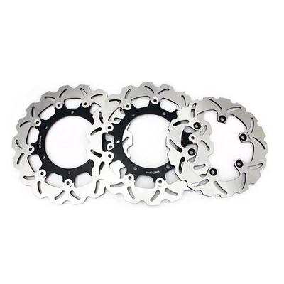 Front Rear Brake Rotors Discs for Yamaha YZF-R1 1000 1998-2001 XJ 600 N 98-03 02 Foto 1 de 4