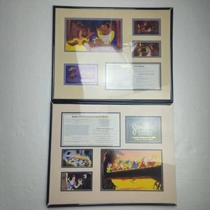 Litografía Disney La Bella y la Bestia y Blancanieves y los siete enanitos - Imagen 1 de 24