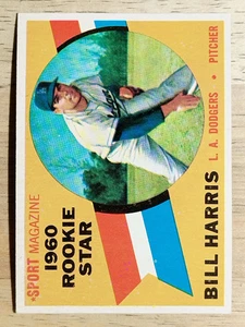 1960 Topps #128 Bill Harris RS RC (EXMT) - Bild 1 von 2