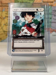 VERSAND AM SELBEN TAG Kagura, Anhänger von Naraku #89 InuYasha TCG Trading Card Game - Bild 1 von 2