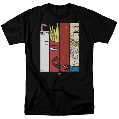 Aqua Teen Hunger Force Group Tiles 2 Adult T-Shirt - Image 1 of 2