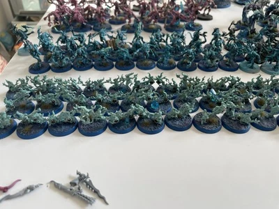Huge AoS Disciples  Of Tzeetch  Army Partly Painted. - Image 1 of 4