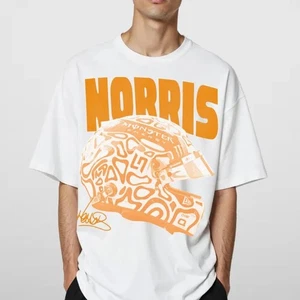 Lando Norris #4 Vintage T-Shir Retro Racing Motorsport Fan - Picture 1 of 4