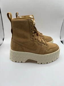Nuevas botas de trigo Nike Air Jordan 1 para mujer talla 7,5/hombre 6 Brooklyn FJ5737-700 - Imagen 1 de 8