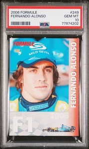 2006 FORMULE #249 FERNANDO ALONSO PSA 10 - Picture 1 of 2