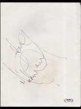 michael jackson signed autograph vintage PSA