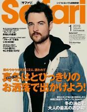 Safari January 2019 Japanese Magazine Men's Fashion Car Life Style Tom Sturridge