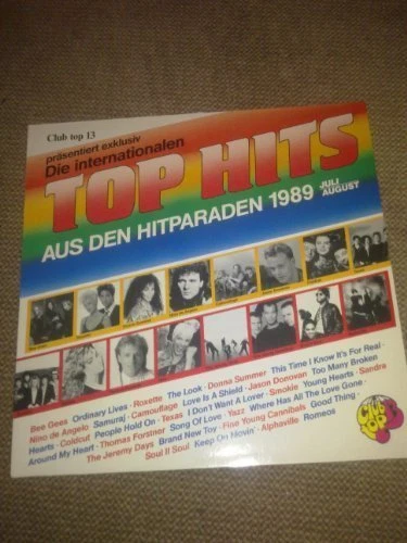 Club Top 13 7/8 1989:Bee Gees, Camouflage, Sandra, Thomas Forstner (Bohle.. [LP] - Bild 1 von 1