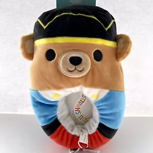 Pantofole di peluche Squishmallows Baron lo schiaccianoci bambini taglia 13-1 morbide e confortevoli NUOVE - Foto 1 di 5