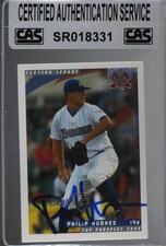 2006 Grandstand Eastern League Top Prospects Phil Hughes CAS Certified Sealed