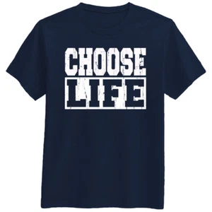 Choose Life, security classic Character Fashion T Shirt Tee Gift New - Picture 1 of 11