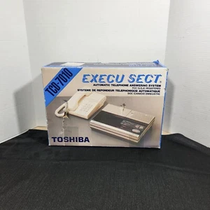 Toshiba TCD-7010  Execu Sect Automatic Telephone Answering System Machine Japan  - Picture 1 of 24