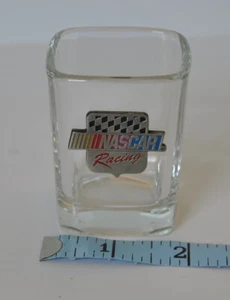 NASCAR Racing Square Shot Glass Made In USA - Picture 1 of 3