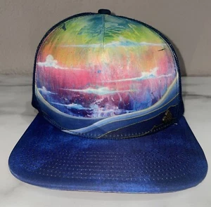 G&L Positive Goods Horizon Trucker Hat Rainbow Adjustable Mesh Snapback - Picture 1 of 12